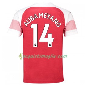 Divisa di Calcio Arsenal Aubameyang 14 Prima 2018/2019